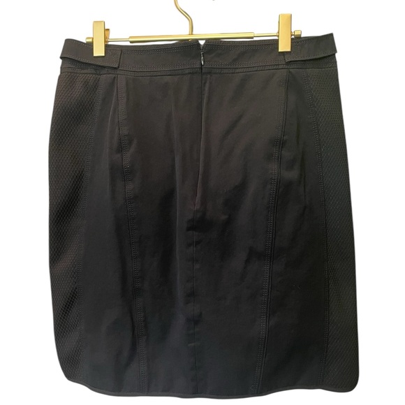 WHBM Black Mini Skirt A-Line Women's 8 EUC - Picture 3 of 5